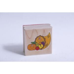 Autumn Harvest, Vegetables, Pumpkin, Halloween, Message Stamp, Paper Stamping